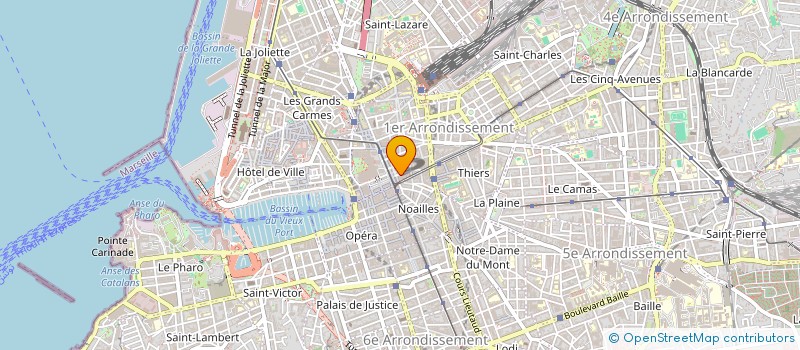 localisation de l'entreprise MONSIEUR LAKHDAR HELALI à MARSEILLE
