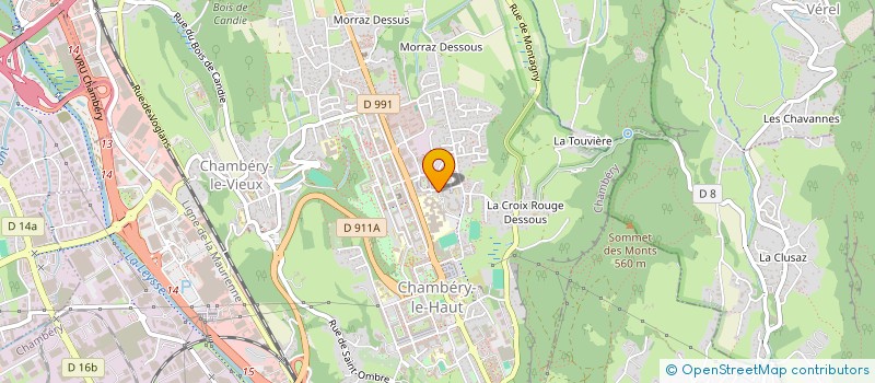 localisation de l'entreprise MONSIEUR LAKHDAR KHOUADRA  CHAMBERY