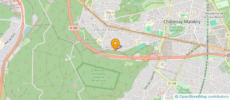 localisation de l'entreprise MONSIEUR LAKHDAR KOUACHE  CHATENAY-MALABRY