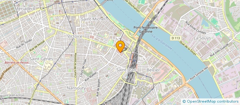 localisation de l'entreprise MONSIEUR LAKHDAR LAKHAL  BORDEAUX