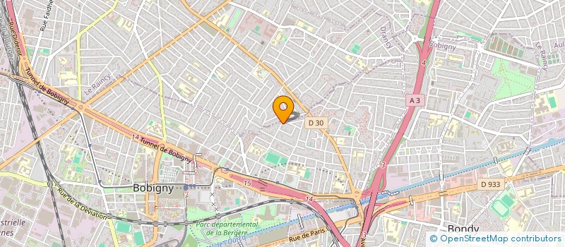 localisation de l'entreprise MONSIEUR LAKHDAR M'BARKI à BOBIGNY