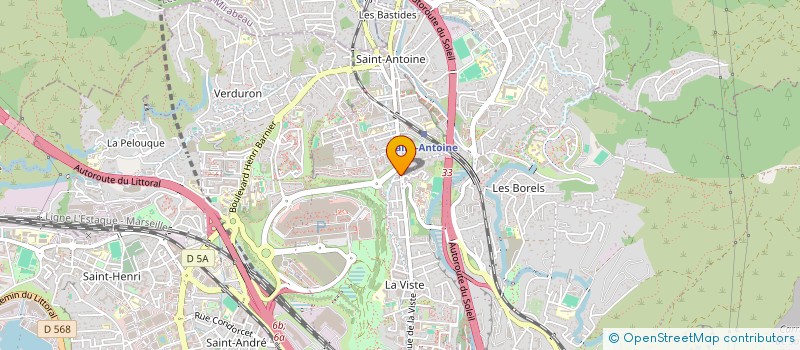 localisation de l'entreprise MONSIEUR LAKHDAR MERHOUN à MARSEILLE