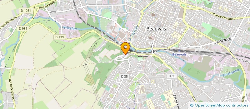 localisation de l'entreprise MONSIEUR LAKHDAR MEZOUANE  BEAUVAIS