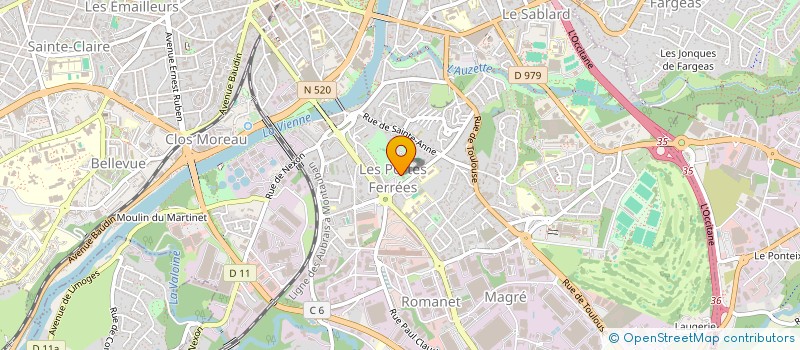 localisation de l'entreprise MONSIEUR LAKHDAR SALHI à LIMOGES