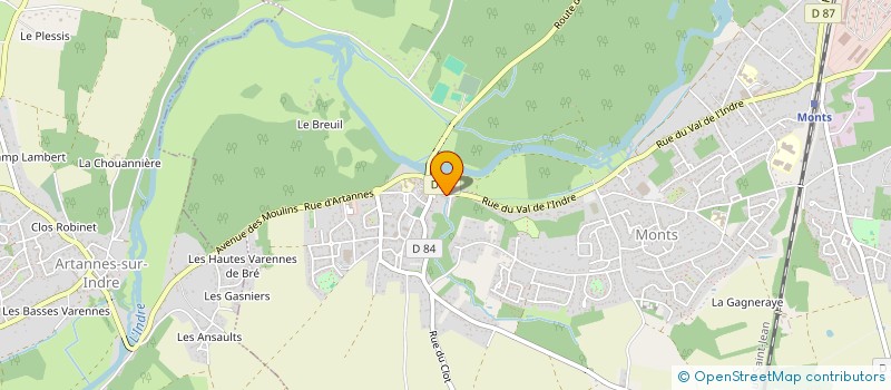 localisation de l'entreprise MONSIEUR LAKHDAR YOUNSI  MONTS