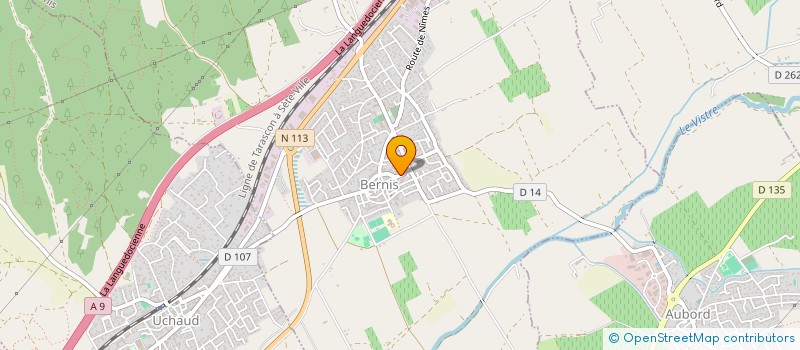 localisation de l'entreprise MONSIEUR LAKHDAR ZOUGAR  BERNIS