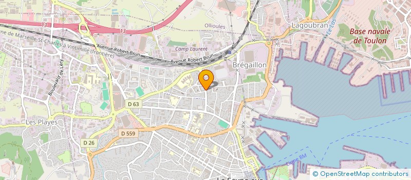 localisation de l'entreprise MONSIEUR LAKHLIFA BENAISSI  LA SEYNE-SUR-MER