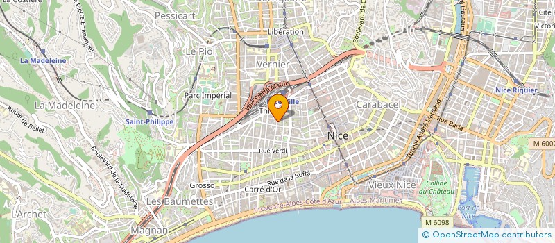 localisation de l'entreprise MONSIEUR LAKHMISSI NEZAR  NICE