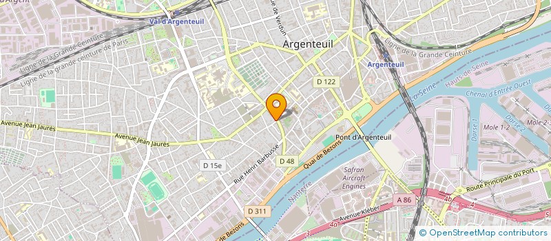 localisation de l'entreprise MONSIEUR LAKHWINDER SINGH  ARGENTEUIL