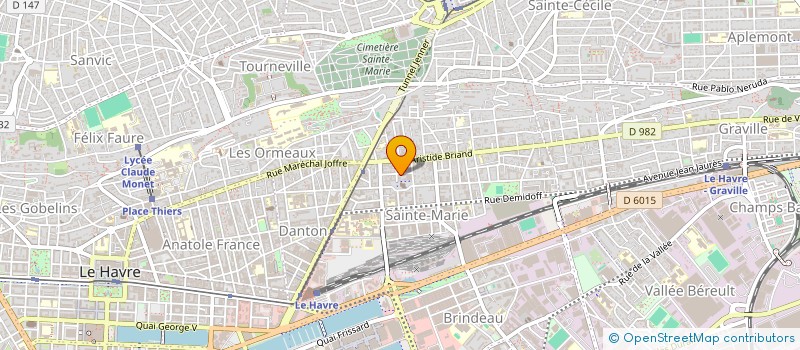 localisation de l'entreprise MONSIEUR LAL ABDUL HAMED  LE HAVRE