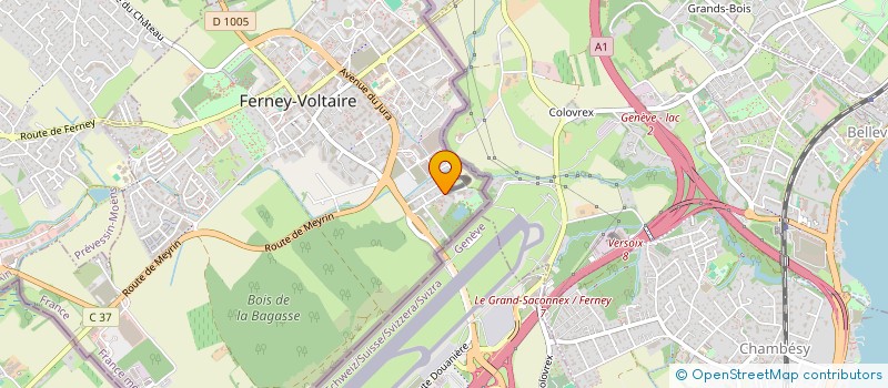localisation de l'entreprise MONSIEUR LAL MOHAMMAD LALAURY à FERNEY-VOLTAIRE