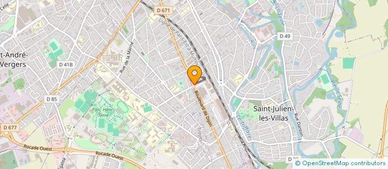 localisation de l'entreprise MONSIEUR LAL NASIRI  SAINT-JULIEN-LES-VILLAS