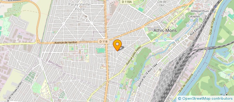 localisation de l'entreprise MONSIEUR LALAINA NOMENJANAHARY  ATHIS-MONS