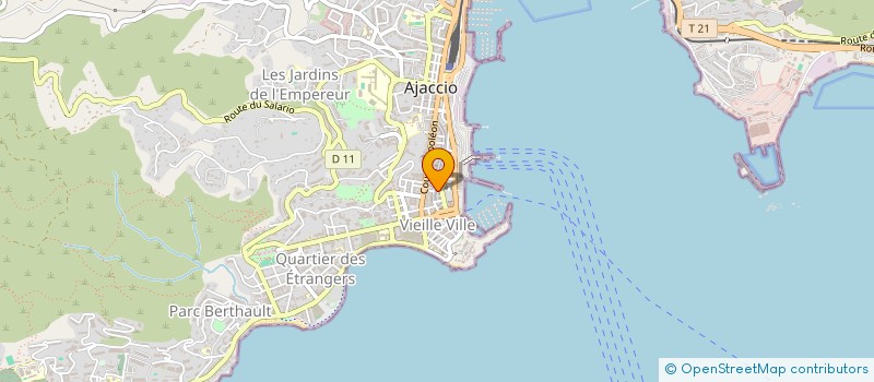 localisation de l'entreprise MONSIEUR LALAINA ROBINSON RANDRIANASOLO à AJACCIO