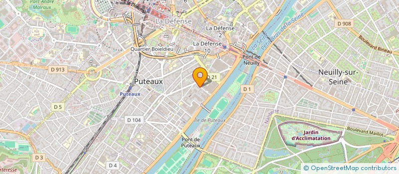 localisation de l'entreprise MONSIEUR LALANIRINA RAZANAJATOVO  PARIS