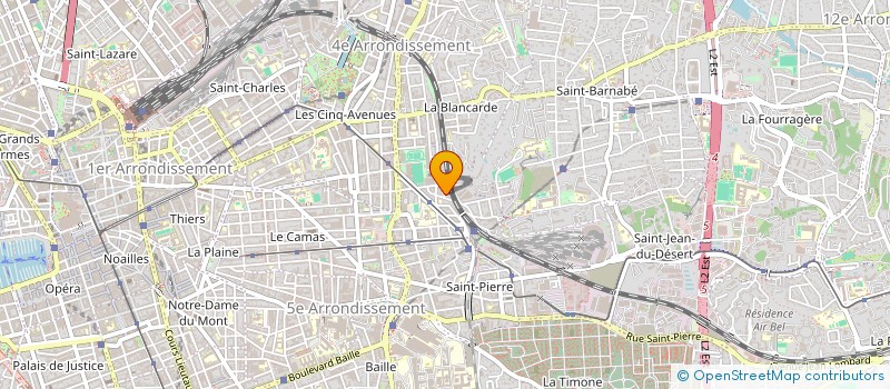 localisation de l'entreprise MONSIEUR LALATIANA JACQUESON à MARSEILLE
