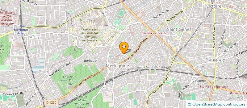 localisation de l'entreprise MONSIEUR LALATIANA RALAZAMAHALEO  BORDEAUX