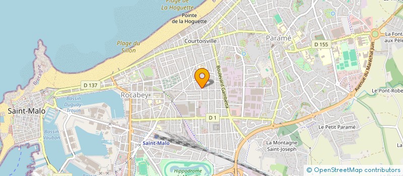 localisation de l'entreprise MONSIEUR LALIM NOCVINRINO  SAINT-MALO