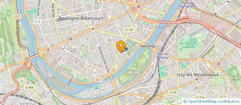 localisation de l'entreprise MONSIEUR LALITH WIJETUNGA LIYANAPATABENDIGE à BOULOGNE-BILLANCOURT