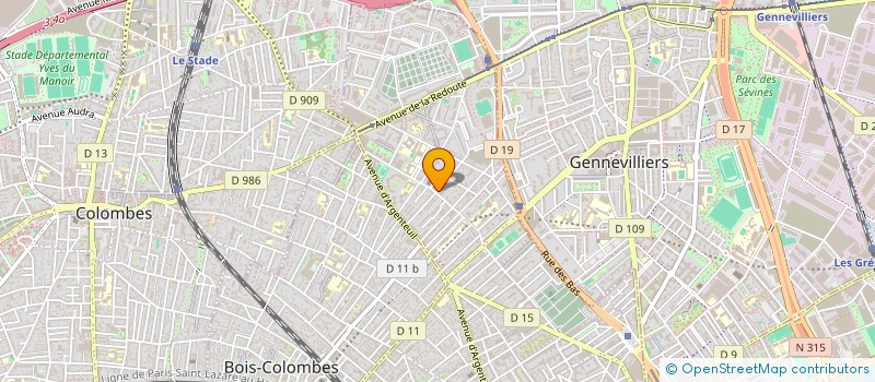 localisation de l'entreprise MONSIEUR LALITHAKUMMAR SHELLIAH à ASNIERES-SUR-SEINE