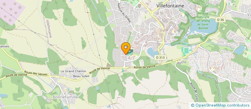 localisation de l'entreprise MONSIEUR LALOU ZOUARI  VILLEFONTAINE