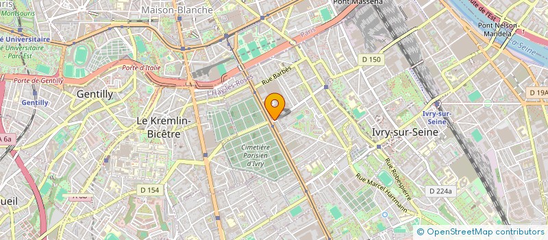 localisation de l'entreprise MONSIEUR LAM JULIEN NGUYEN  IVRY-SUR-SEINE