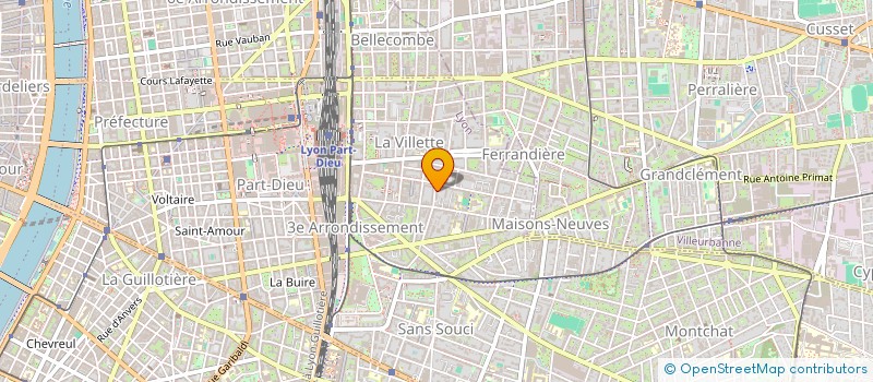 localisation de l'entreprise MONSIEUR LAM-SON TRAN  LYON