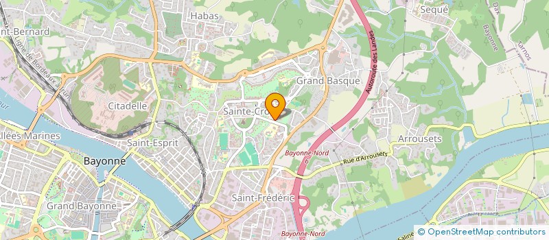 localisation de l'entreprise MONSIEUR LAMA DIALLO  BAYONNE