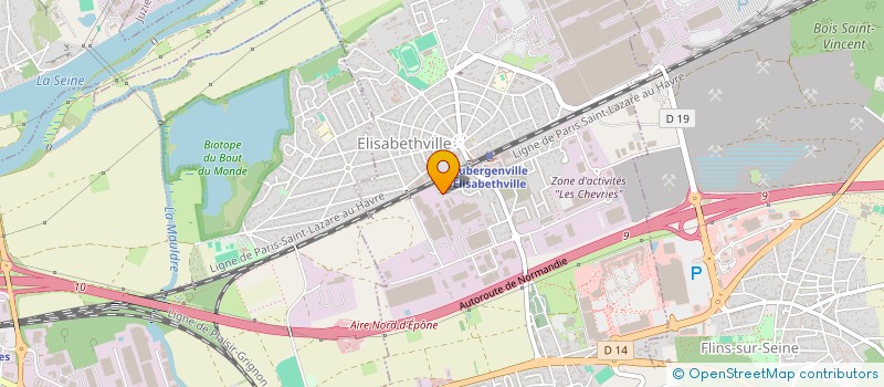 localisation de l'entreprise MONSIEUR LAMARA ASSAM  AUBERGENVILLE