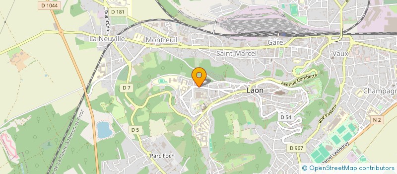 localisation de l'entreprise MONSIEUR LAMARANA BAH à LAON