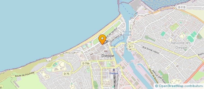 localisation de l'entreprise MONSIEUR LAMARANA BAH  DIEPPE