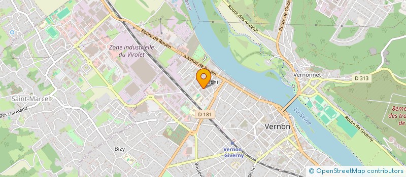 localisation de l'entreprise MONSIEUR LAMBERT BRETON  VERNON