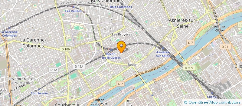 localisation de l'entreprise MONSIEUR LAMBERT CORSI à COURBEVOIE