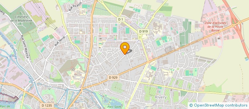 localisation de l'entreprise MONSIEUR LAMBERT DAGUENEL  AMIENS