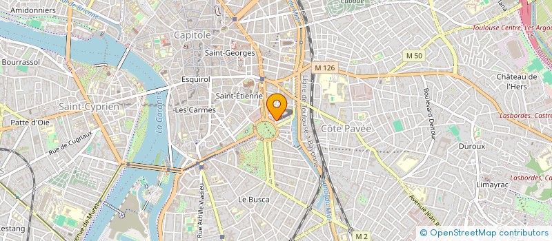 localisation de l'entreprise MONSIEUR LAMBERT DELAYE à TOULOUSE