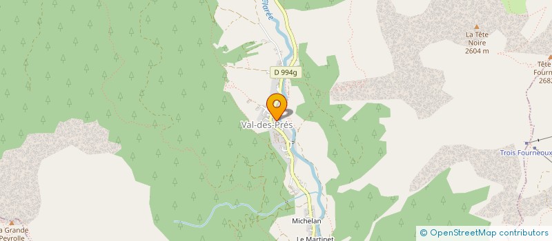 localisation de l'entreprise MONSIEUR LAMBERT DOUSSOT  MONTGENEVRE