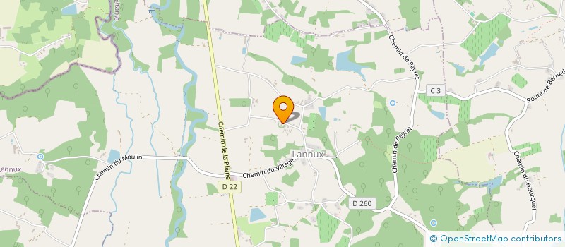 localisation de l'entreprise MONSIEUR LAMBERT GIJSBERS  LANNUX