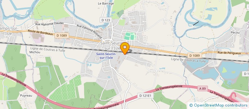 localisation de l'entreprise MONSIEUR LAMBERT GUIOSE  SAINT-SEURIN-SUR-L'ISLE