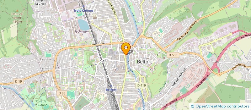 localisation de l'entreprise MONSIEUR LAMBERT JOEL ETIENNE BOURDENET  ALLONZIER-LA-CAILLE