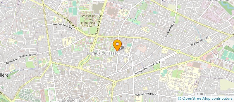 localisation de l'entreprise MONSIEUR LAMBERT MOPENZO'SUAKA à PAU