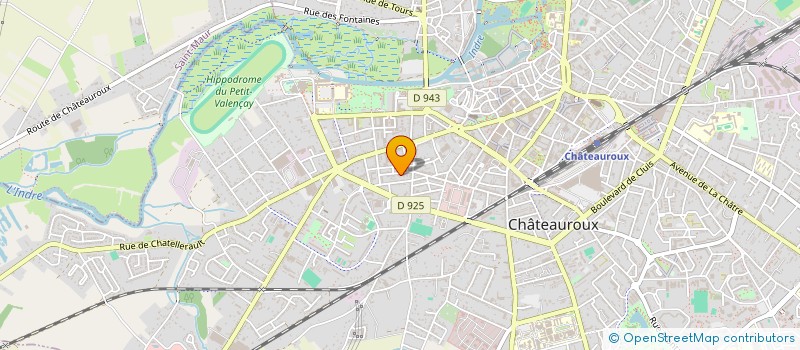 localisation de l'entreprise MONSIEUR LAMBERT PERINET à CHATEAUROUX