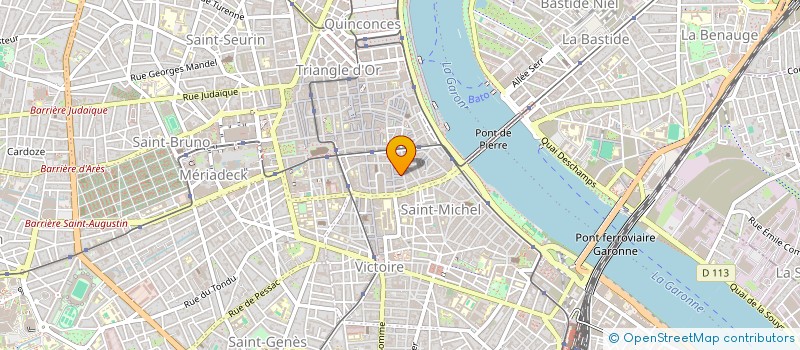 localisation de l'entreprise MONSIEUR LAMBERT TYREL DE POIX  BORDEAUX