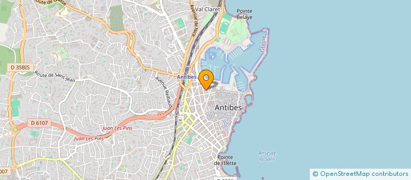 localisation de l'entreprise MONSIEUR LAMBERTO BUONADONNA  ANTIBES