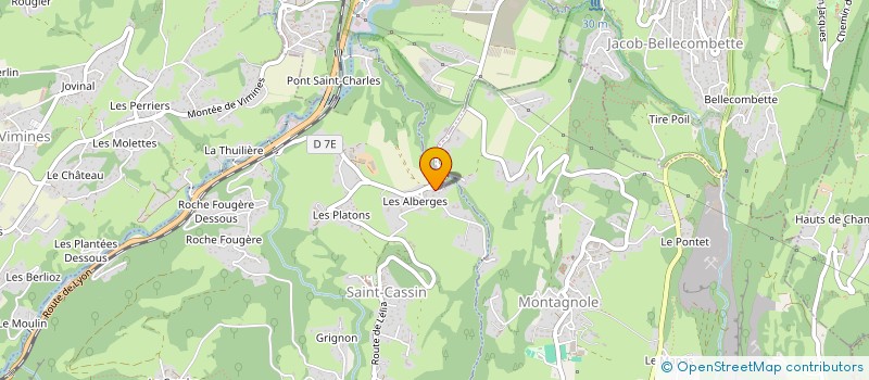 localisation de l'entreprise MONSIEUR LAMERI TIAIBA  SAINT-CASSIN