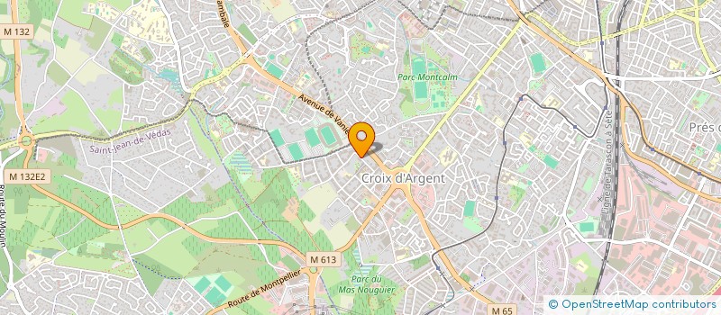 localisation de l'entreprise MONSIEUR LAMINE ABBAD à MONTPELLIER