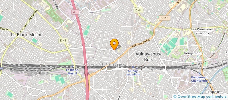 localisation de l'entreprise MONSIEUR LAMINE ADJAOUT à AULNAY-SOUS-BOIS