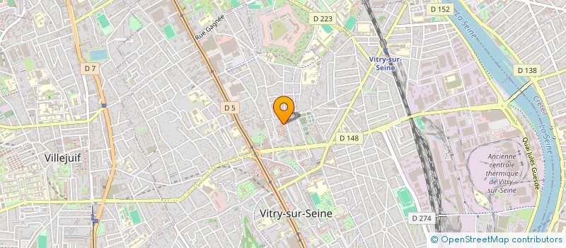 localisation de l'entreprise MONSIEUR LAMINE BARI à VITRY-SUR-SEINE