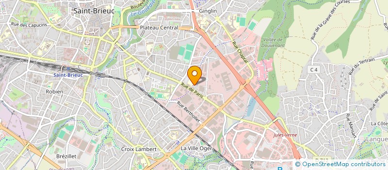 localisation de l'entreprise MONSIEUR LAMINE BARRY à SAINT-BRIEUC