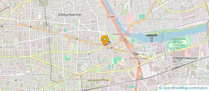 localisation de l'entreprise MONSIEUR LAMINE BELLAL  DECINES-CHARPIEU