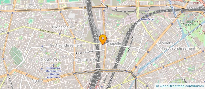 localisation de l'entreprise MONSIEUR LAMINE BOUGUENDOUL  PARIS